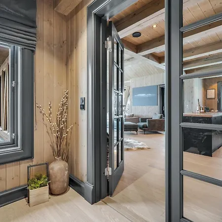 New Luxuary With Perfect Location On Geilo. 木屋 *